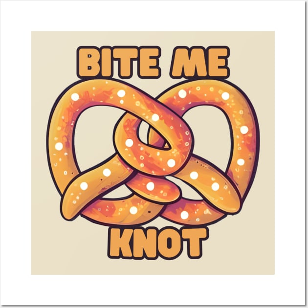 pretzel Bite Me Knot Wall Art by NomiCrafts